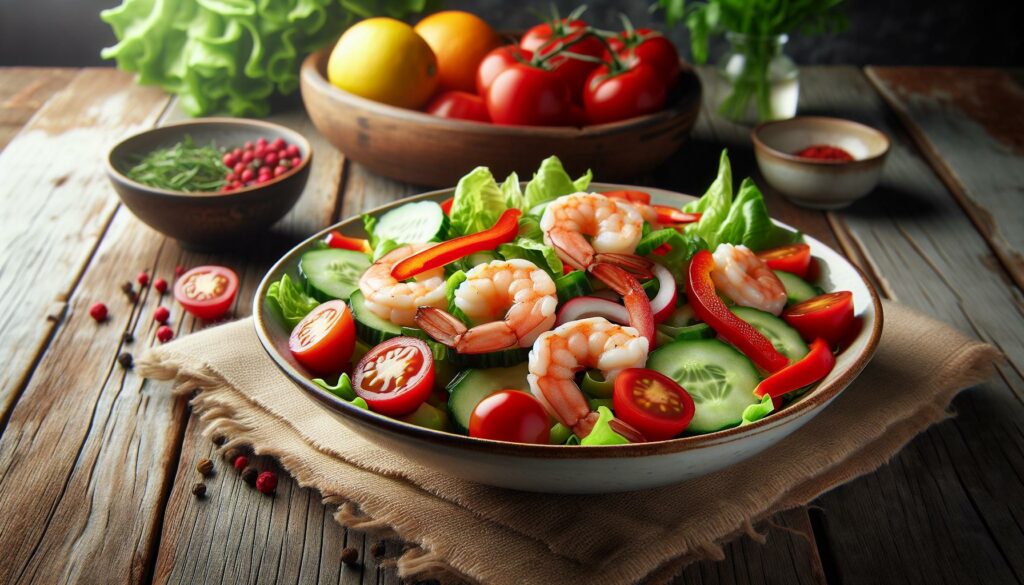 healthy shrimp salad recipes